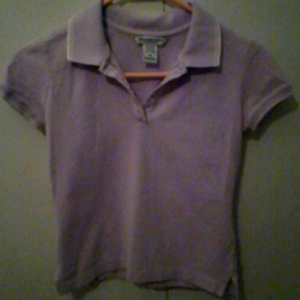 Abercrombie and Fitch purple collar shirt